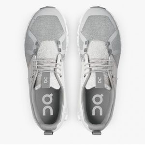 **DAMAGED** Men On Cloud Running silver, grey. Size 10
